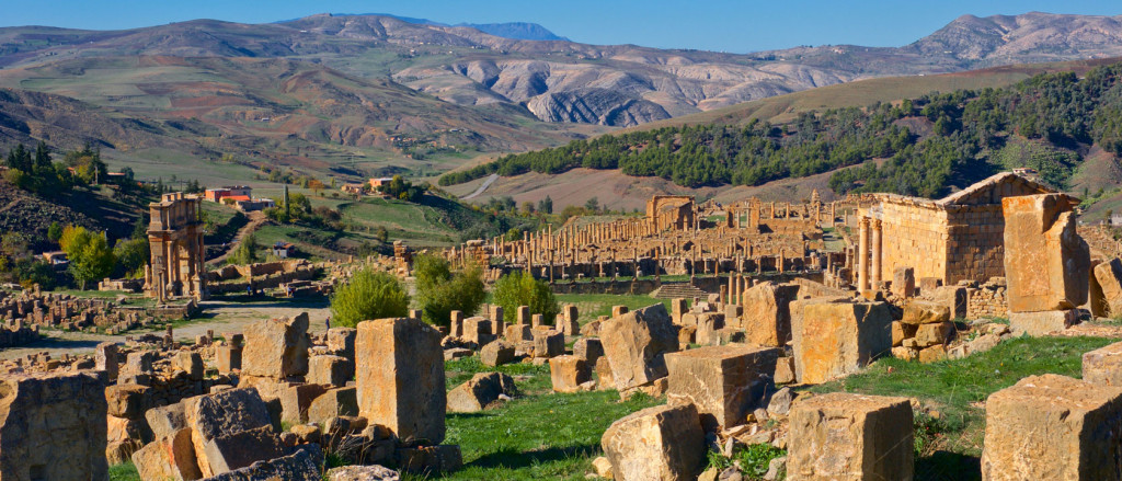 Roman city of Djemila, Setif, Algeria - photo by Kristen Hellstrom