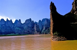 China, Binglingsi, Landscape