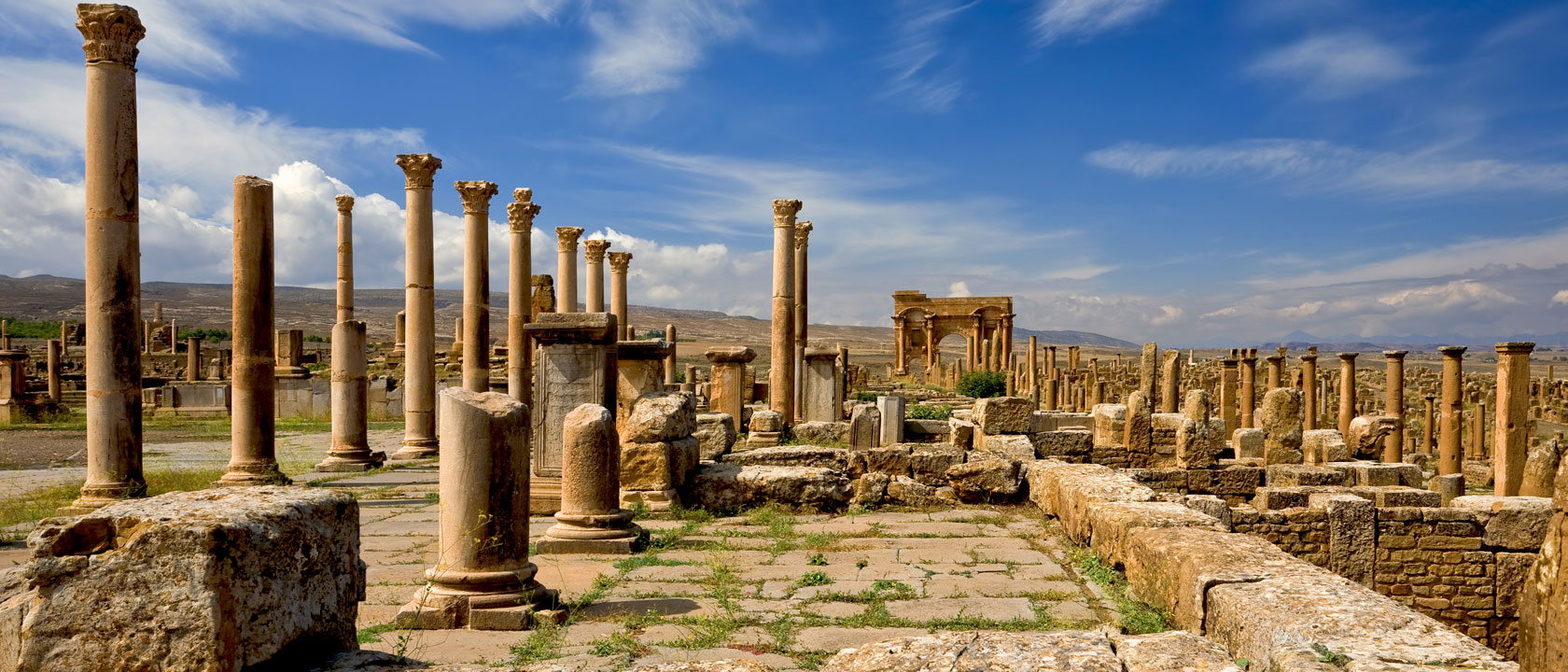 Timgad Roman Forum