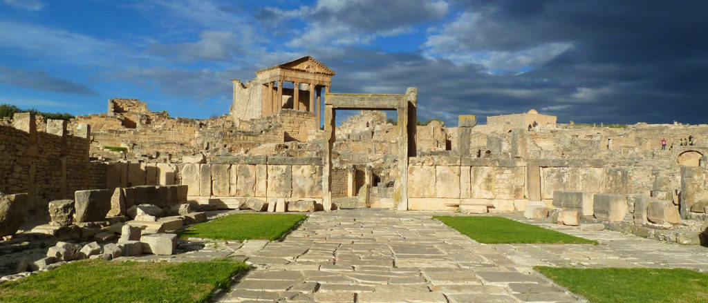 Capitol, Dougga, Tunisia