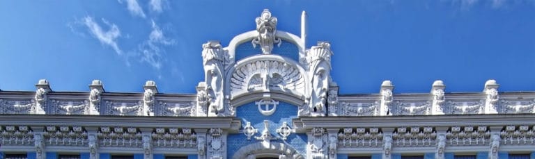 Riga Latvia Art Nouveau