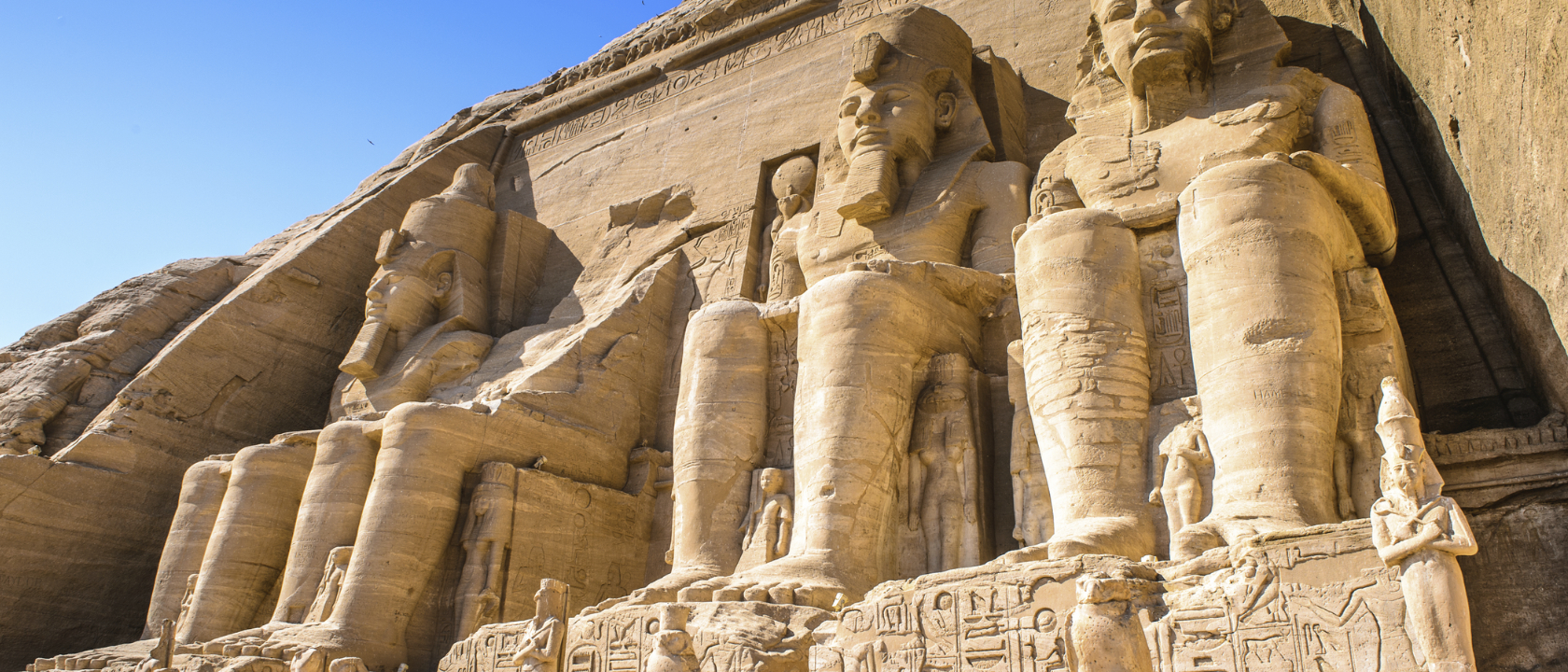 Colossus of The Great Temple of Ramesses II, Abu Simbel, Egypt