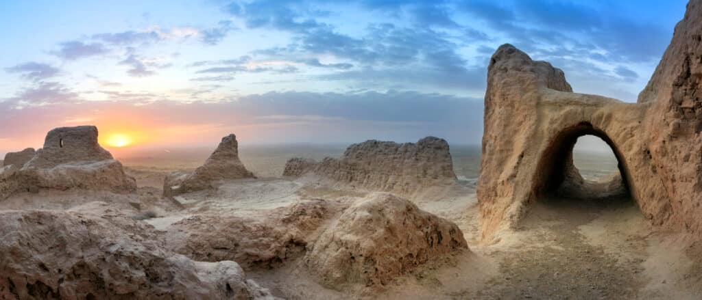 Ayaz Kala fortress Uzbekistan