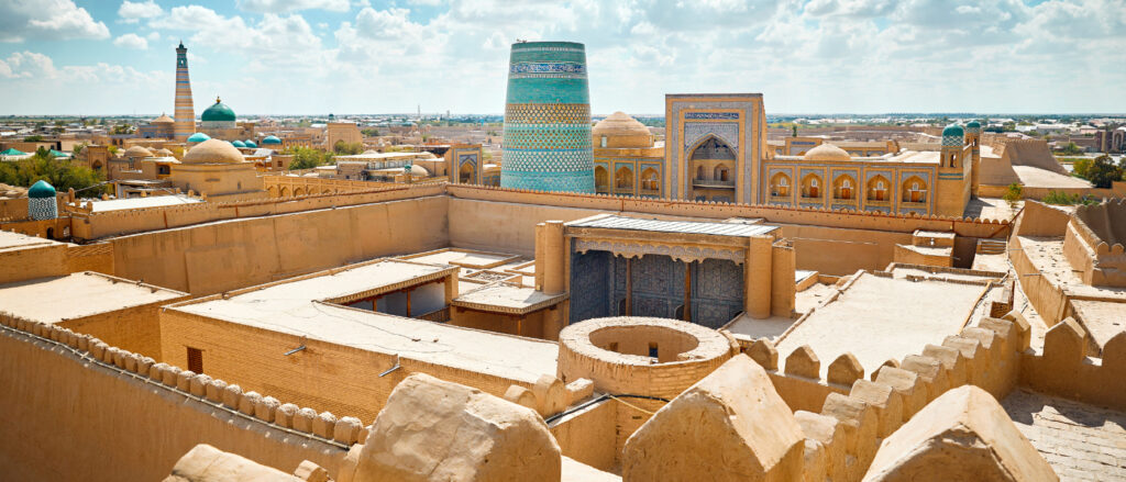 Kalta Minor minaret Madrasah Abdullah Khan Khiva