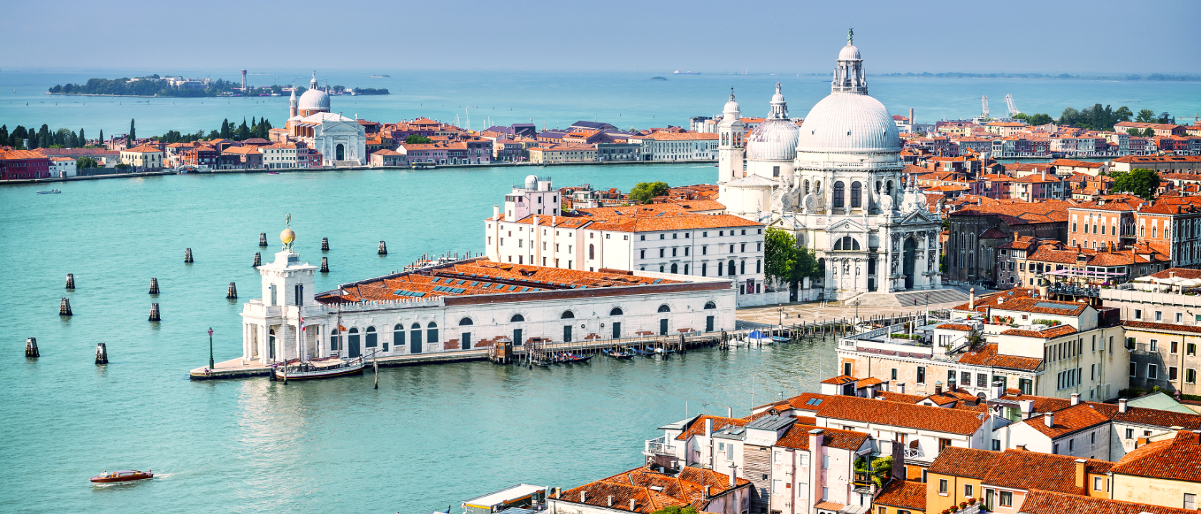 Grand Canal Basilica Santa Maria della Salute Venice