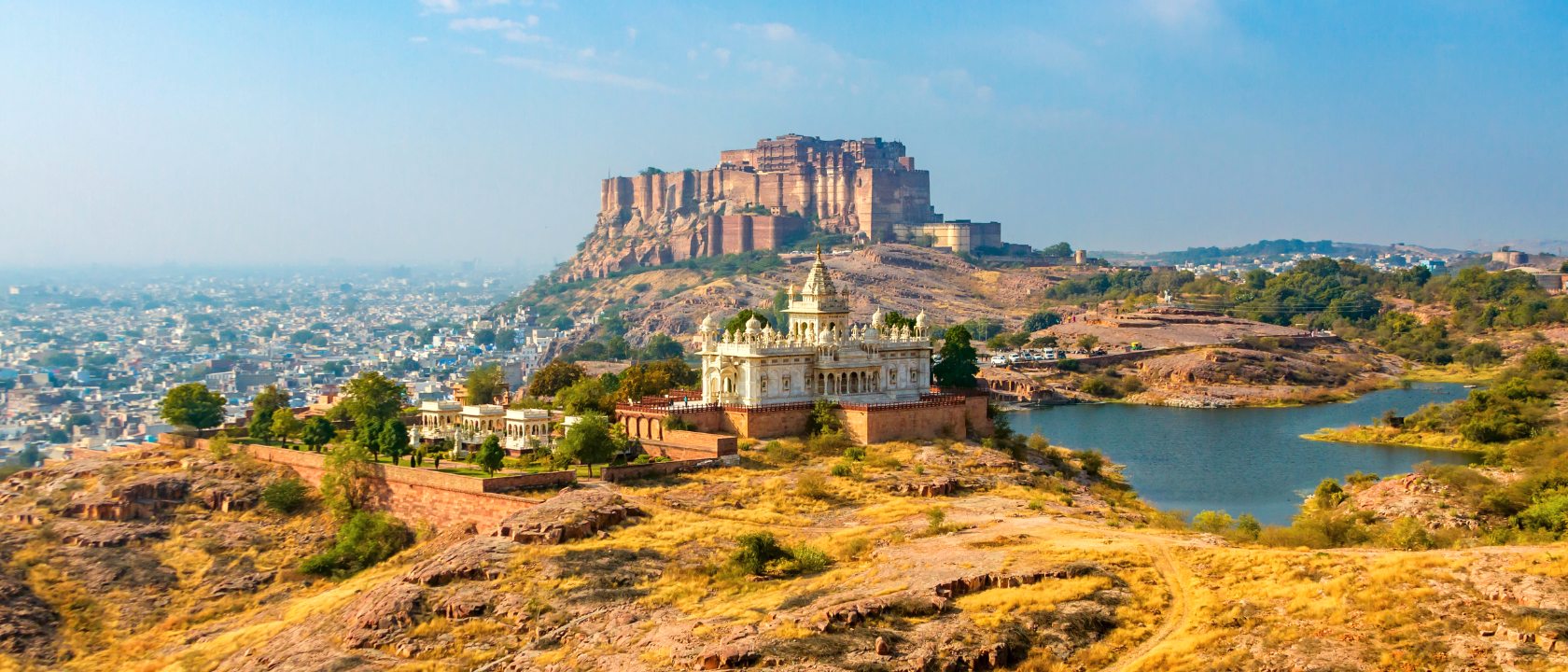 Jaswant Thada memorial Mehrangarh Fort