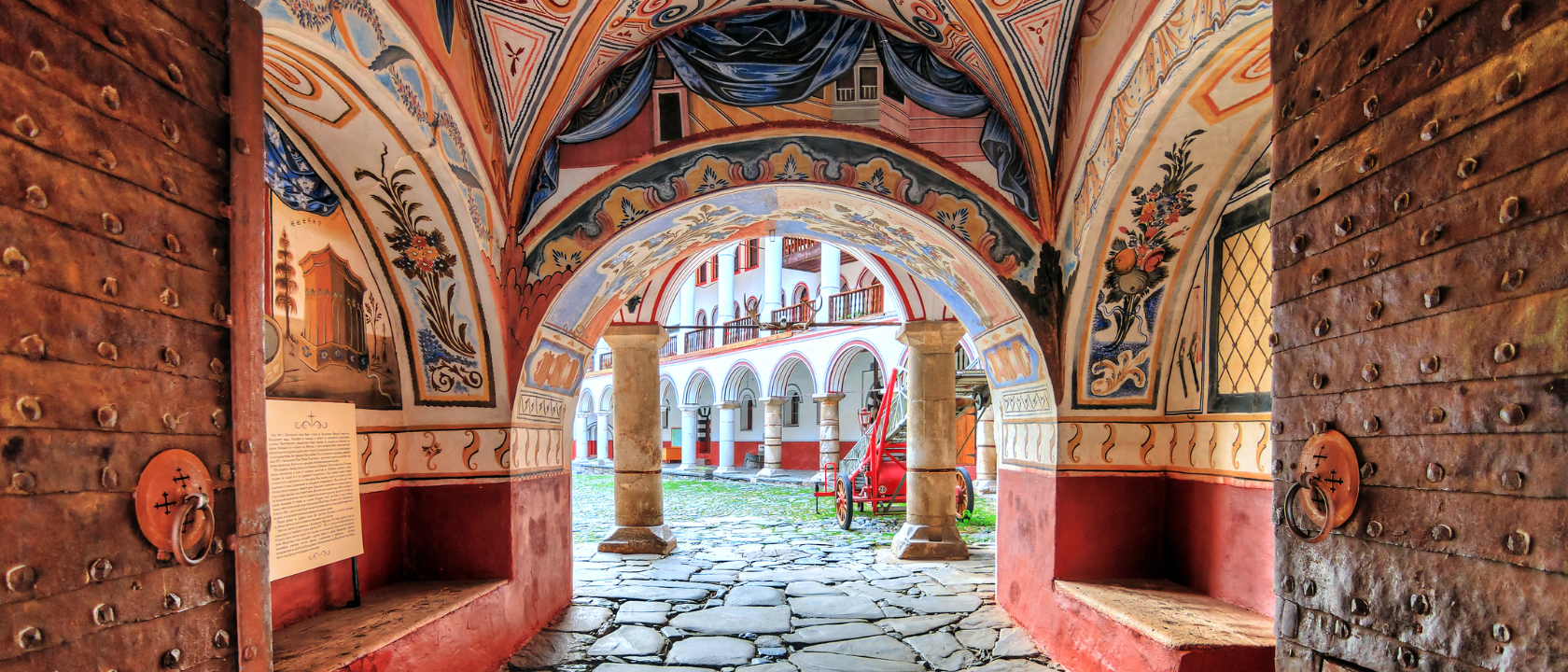 Entrance Rila monastery