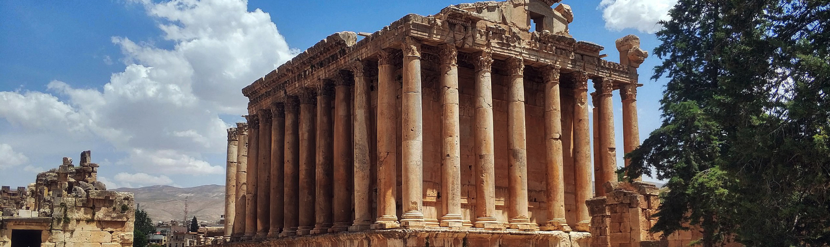 Temple of Bacchus, Baalbek, Lebanon