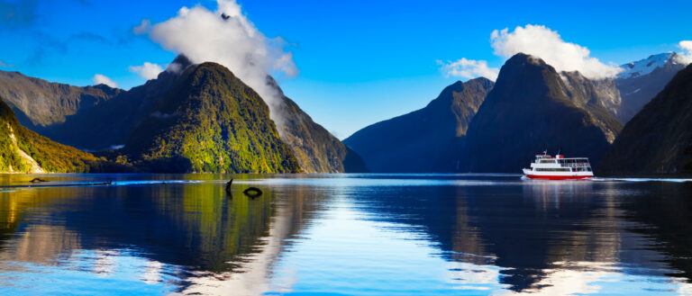 Milford Sound, South Island, New Zealand.