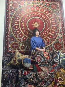 Portrait Madina Kasimbaeva Studio, Tashkent, Uzbekistan.