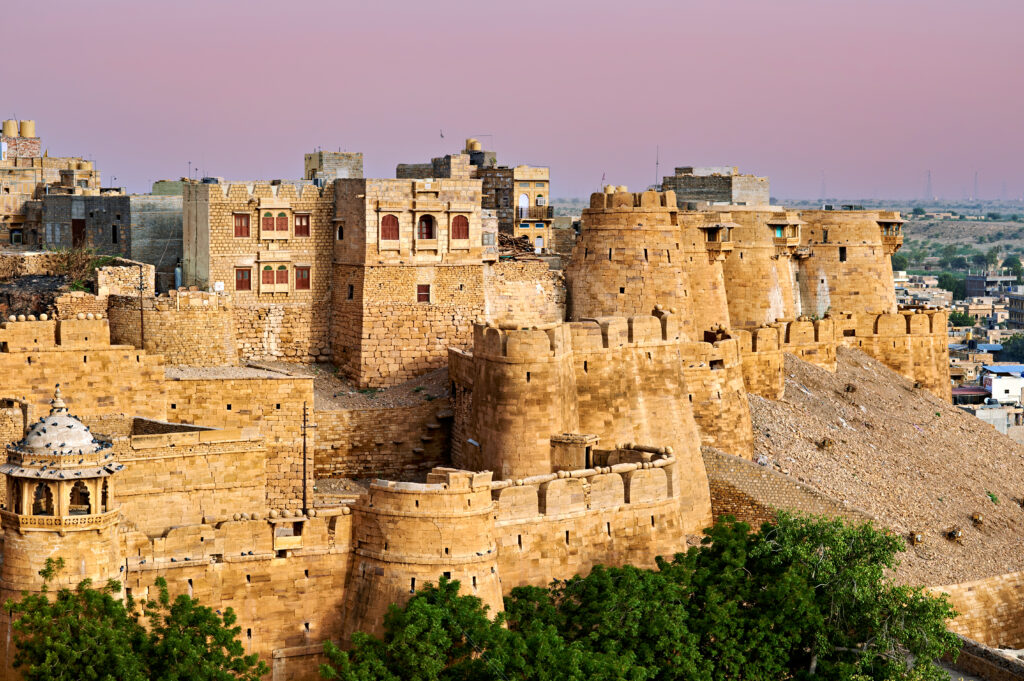 walls Jaisalmer Fort Rajasthan India