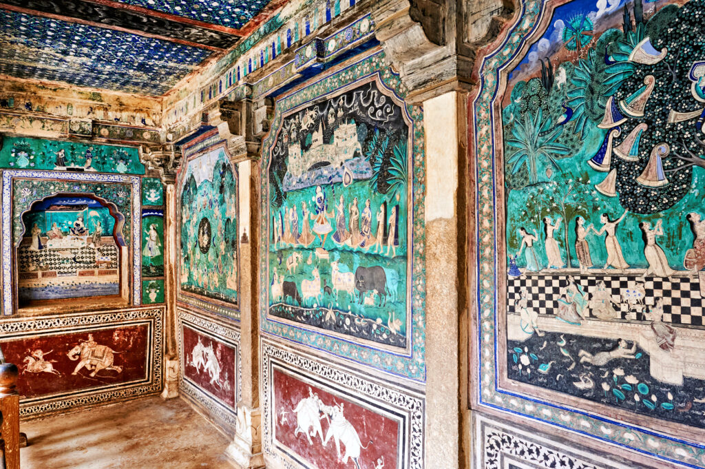 Decorations Taragarh Fort Bundi Rajasthan