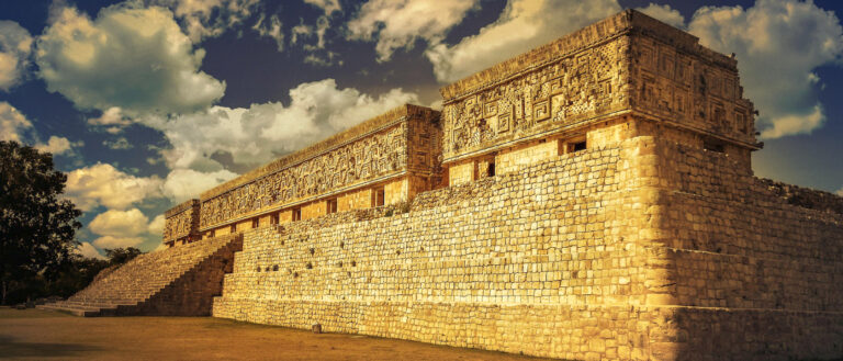 Temple Yucatan Mexico