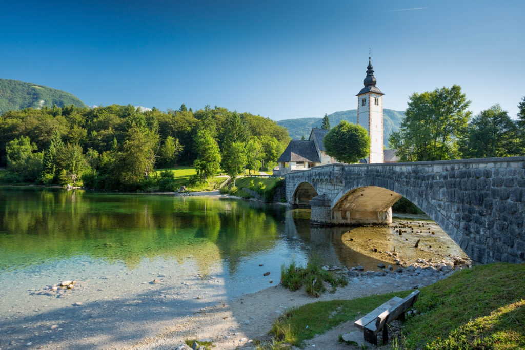 Church St John the Baptist Lake Bohinj