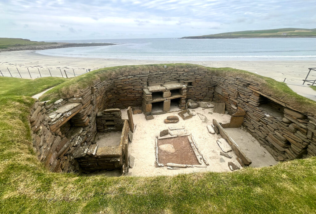 Interior of a house at Skara Brae