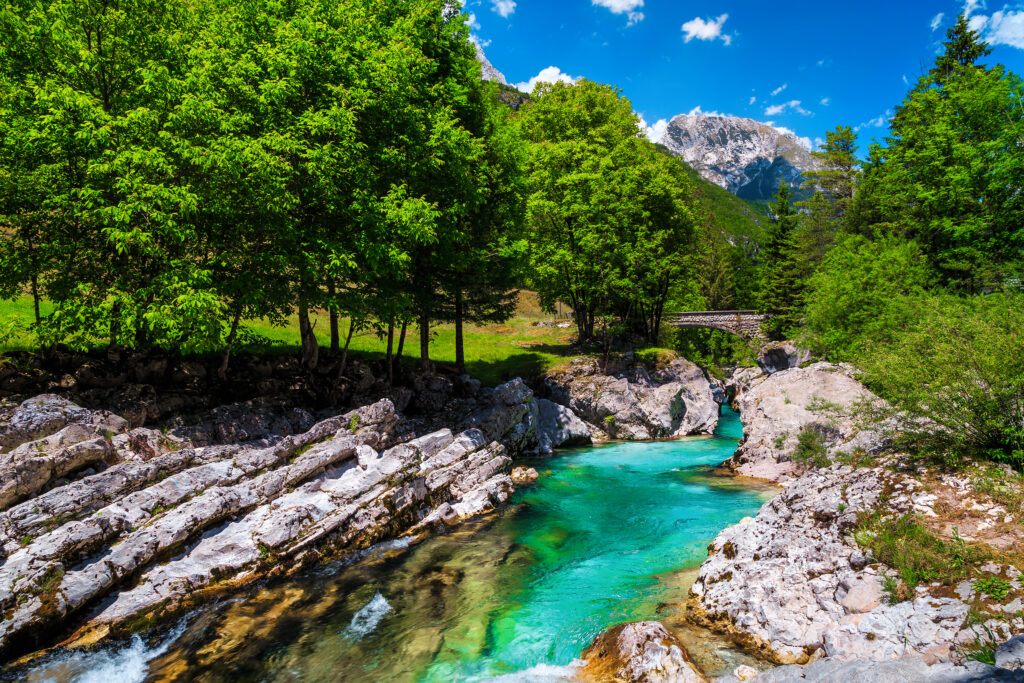 Soca River Bovec Slovenia