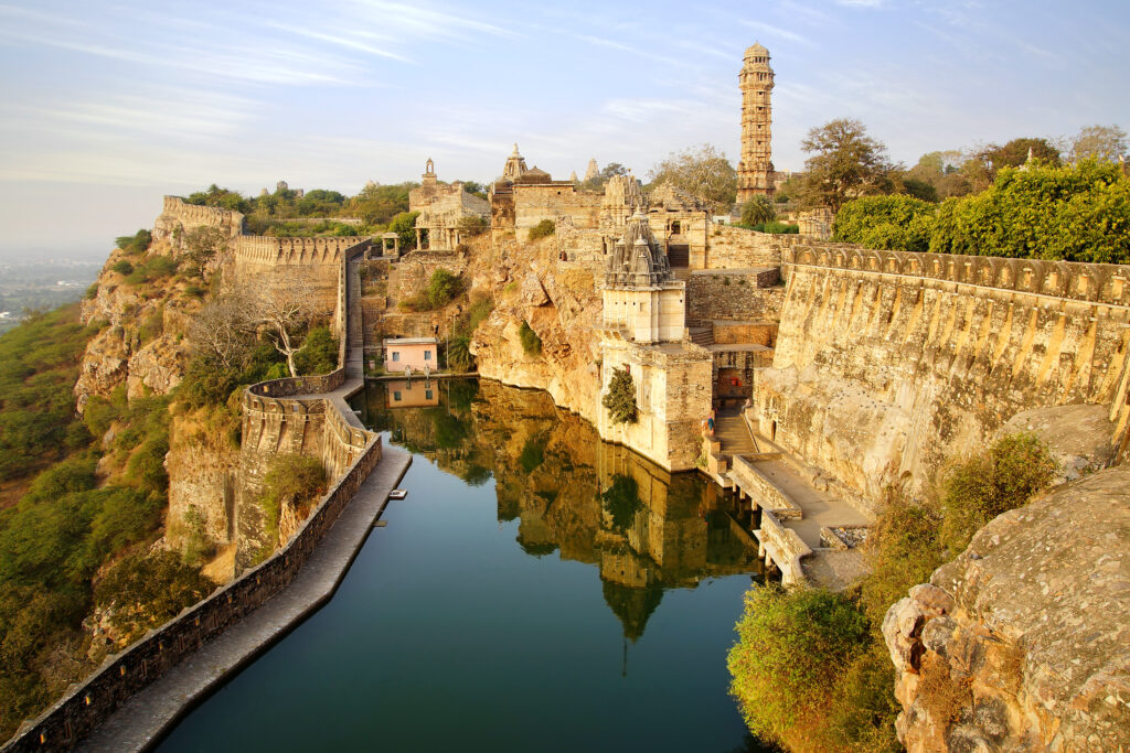 Panorama Chittorgarh Fort India