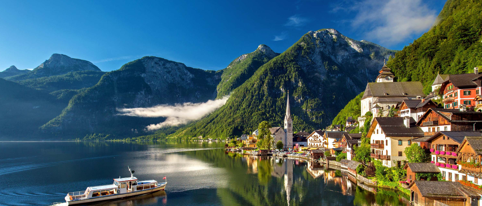 Hallstatt Austria Bergsee Lake Alpine