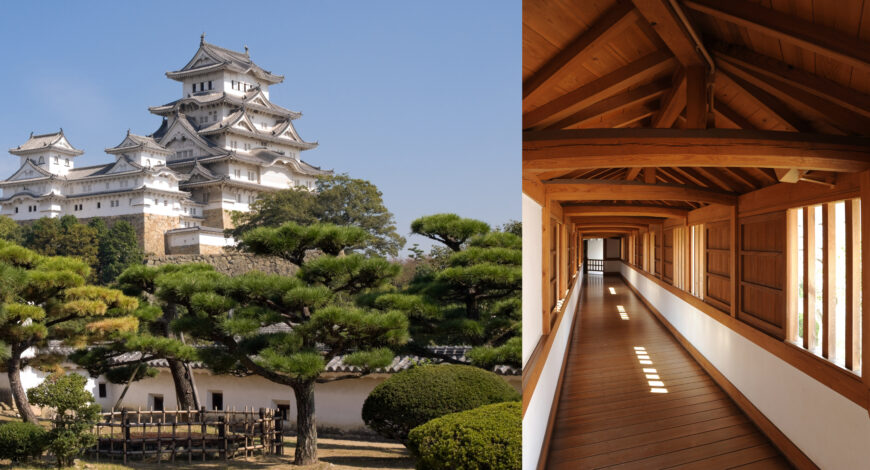 Exterior, Himeji Castle, Japan. Photo by Martin Mette, Dreamstime 3621691 | Dreamstime.com Interior Himeji Castle, Japan. Photo by Nathan, Dreamstime 9423553 | Dreamstime.com