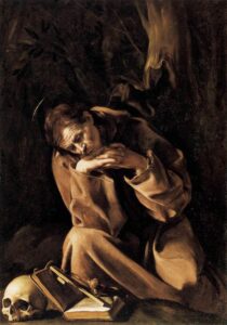 San Francesco Meditazione Caravaggio